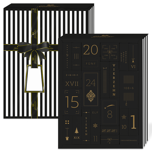 Calendrier Avent Black Edition